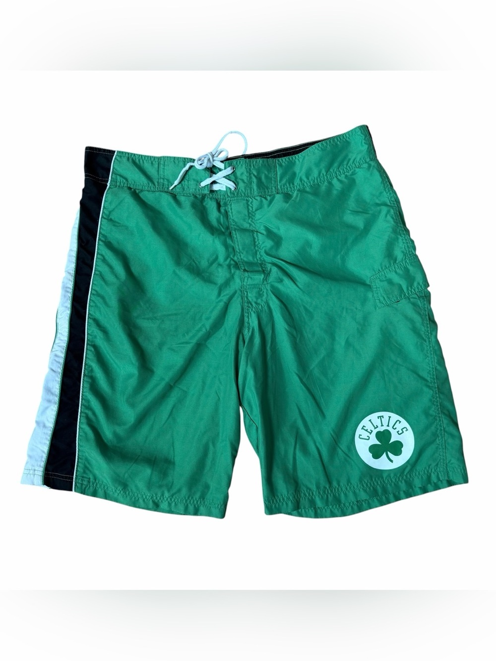 Boston Celtics XL Green Men's Swim Trunks Board Shorts